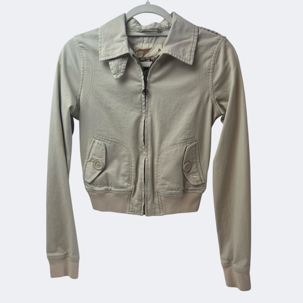 Abercrombie & Fitch Cream Jacket Size S
